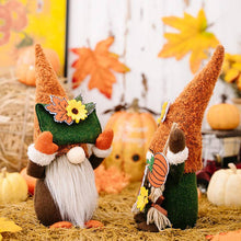 Load image into Gallery viewer, Thanksgiving Harvest Gnome Ornaments Holding An Envelope
