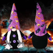 Load image into Gallery viewer, Halloween Decoration Purple Hat Gnome Ornament
