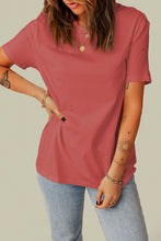Load image into Gallery viewer, Distressed Round Neck Tee

