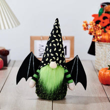 Load image into Gallery viewer, Halloween Decoration Bat Gnome Ornaments
