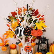 Load image into Gallery viewer, Halloween Decorations Wooden Pumpkin Hanging Ornaments
