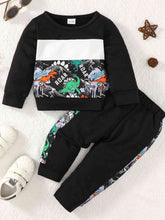 Load image into Gallery viewer, Long Sleeve Sweatshirt and Sweatpants Set
