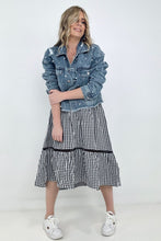 Load image into Gallery viewer, White Birch Sleeveless Plaid Woven Dress
