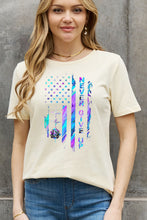 Load image into Gallery viewer, Simply Love Full Size NEVER GIVE UP Graphic Cotton Tee
