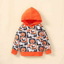 Load image into Gallery viewer, Printed Long Sleeve Hoodie and Pants Set
