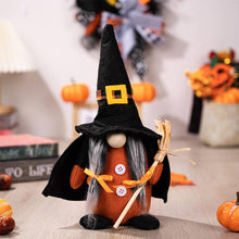 Load image into Gallery viewer, Halloween Decoration Gnome Ornament
