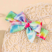 Load image into Gallery viewer, Tie-Dye Smocked Tie-Shoulder Dress
