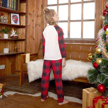 Load image into Gallery viewer, LOVE Graphic Top and Plaid Pants Set
