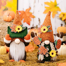 Load image into Gallery viewer, Thanksgiving Harvest Gnome Ornaments Holding An Envelope
