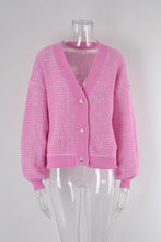 Load image into Gallery viewer, Single-breasted Knitted Cardigan
