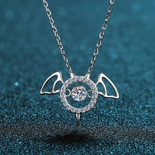 Load image into Gallery viewer, Cut Out Devil-Shaped Moissanite Pendant Necklace
