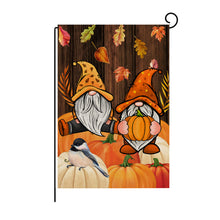 Load image into Gallery viewer, Fall Harvest Theme Printed Garden Flag

