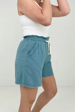 Load image into Gallery viewer, Zenana "April" Gauze Drawstring Waist Shorts
