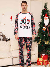 Load image into Gallery viewer, Full Size JOY TO THE WORLD Graphic Two-Piece Set
