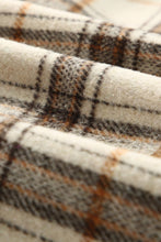 Load image into Gallery viewer, Double Take Plaid Contrast Corduroy Shacket

