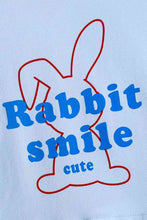 Load image into Gallery viewer, RABBIT SMILE CUTE Graphic Tee and Shorts Set
