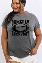 Load image into Gallery viewer, Simply Love Full Size GAMEDAY EVERYDAY Graphic Cotton Tee
