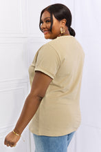Load image into Gallery viewer, Simply Love Full Size NEVER GIVE UP Graphic Cotton Tee
