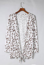 Load image into Gallery viewer, Leopard Long-Sleeve Open Front Cardigan
