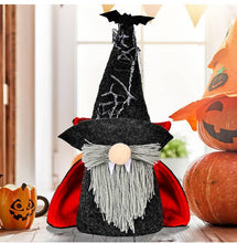 Load image into Gallery viewer, Halloween Decoration Vampire Gnome Ornament
