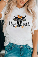 Load image into Gallery viewer, HAY FALL Bull Graphic Short Sleeve Tee
