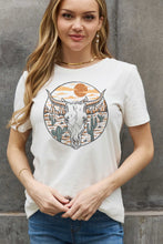 Load image into Gallery viewer, Simply Love Full Size Bull Cactus Graphic Cotton Tee
