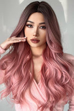 Load image into Gallery viewer, Fashion Wave Synthetic Long Wigs in Pink 26''
