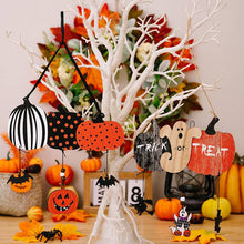 Load image into Gallery viewer, Halloween Decorations Wooden Pumpkin Hanging Ornaments
