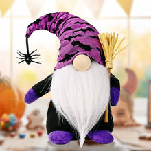 Load image into Gallery viewer, Halloween Decoration Bat Hat Gnome Ornament
