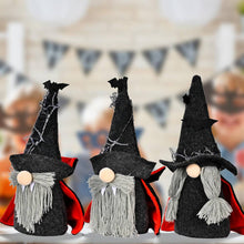 Load image into Gallery viewer, Halloween Decoration Vampire Gnome Ornament
