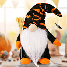 Load image into Gallery viewer, Halloween Decoration Bat Hat Gnome Ornament
