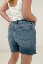 Load image into Gallery viewer, Judy Blue High Waist Embroidered Pocket Cutoff Shorts
