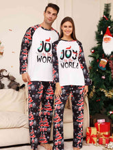 Load image into Gallery viewer, Full Size JOY TO THE WORLD Graphic Two-Piece Set
