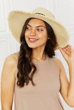 Load image into Gallery viewer, Fame Time For The Sun Straw Hat
