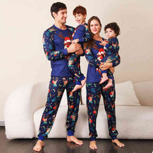 Load image into Gallery viewer, Reindeer Print Round Neck Jumpsuit
