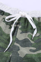 Load image into Gallery viewer, Green Camo Print Knit Sport Pants
