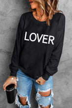 Load image into Gallery viewer, LOVER Dropped Shoulder Sweatshirt
