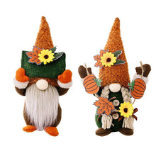 Load image into Gallery viewer, Thanksgiving Harvest Gnome Ornaments Holding An Envelope
