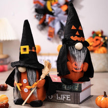 Load image into Gallery viewer, Halloween Decoration Gnome Ornament
