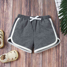 Load image into Gallery viewer, Round Neck Buttoned T-Shirt and Shorts Set
