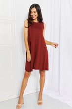 Load image into Gallery viewer, Zenana Swing into Spring Full SIze Sleeveless Dress

