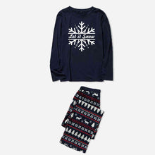 Load image into Gallery viewer, LET IT SNOW Graphic Top and Pants Set
