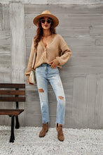 Load image into Gallery viewer, Single-breasted Knitted Cardigan
