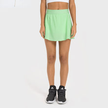 Load image into Gallery viewer, Quick-Drying Double-Layer Tennis Skirt With Pockets
