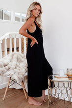 Load image into Gallery viewer, Pocketed Thermal Sleeveless Jumpsuit
