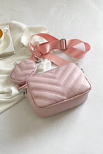Load image into Gallery viewer, PU Leather Shoulder Bag with Small Purse
