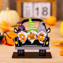 Load image into Gallery viewer, Halloween Decoration Car Pumpkin Gnome Ornament
