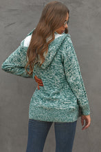 Load image into Gallery viewer, Long Sleeve Button-Up Hooded Cardigans
