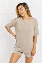 Load image into Gallery viewer, Zenana Lazy Days Full Size Loose Fit Shirt and Shorts Set
