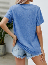 Load image into Gallery viewer, FREEDOM Butterfly Graphic Short Sleeve Tee
